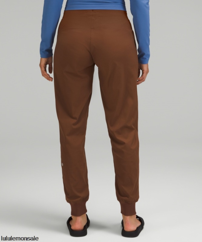 Lululemon Damen DELULU228 | Dance Studio Mittelhohe Jogginghose Braun